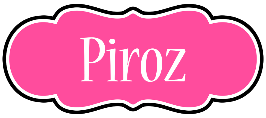 Piroz invitation logo