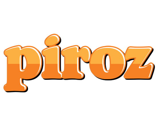 Piroz orange logo