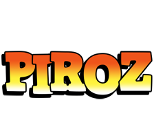 Piroz sunset logo