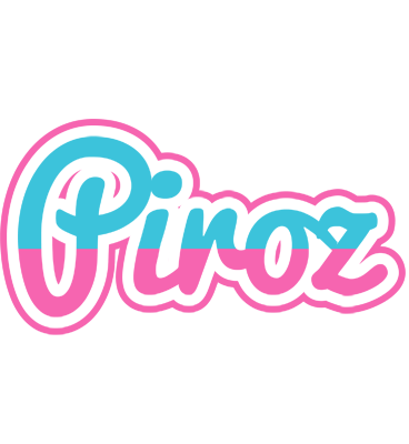 Piroz woman logo