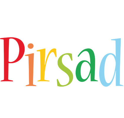 Pirsad birthday logo