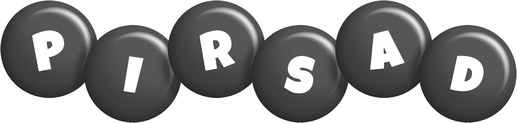 Pirsad candy-black logo
