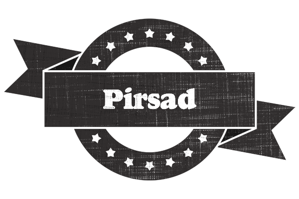 Pirsad grunge logo
