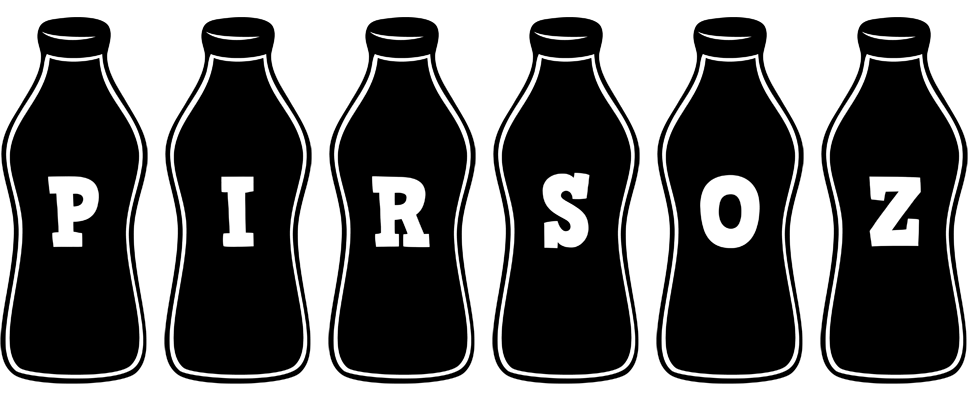 Pirsoz bottle logo