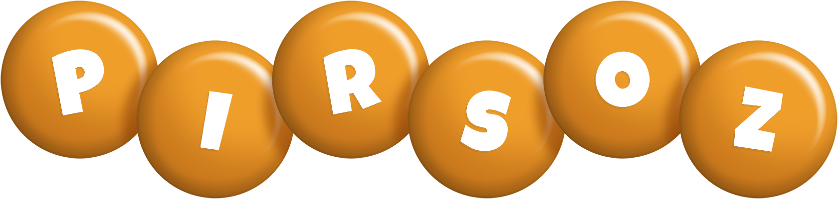 Pirsoz candy-orange logo
