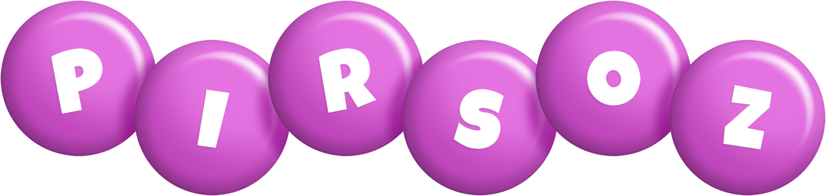 Pirsoz candy-purple logo