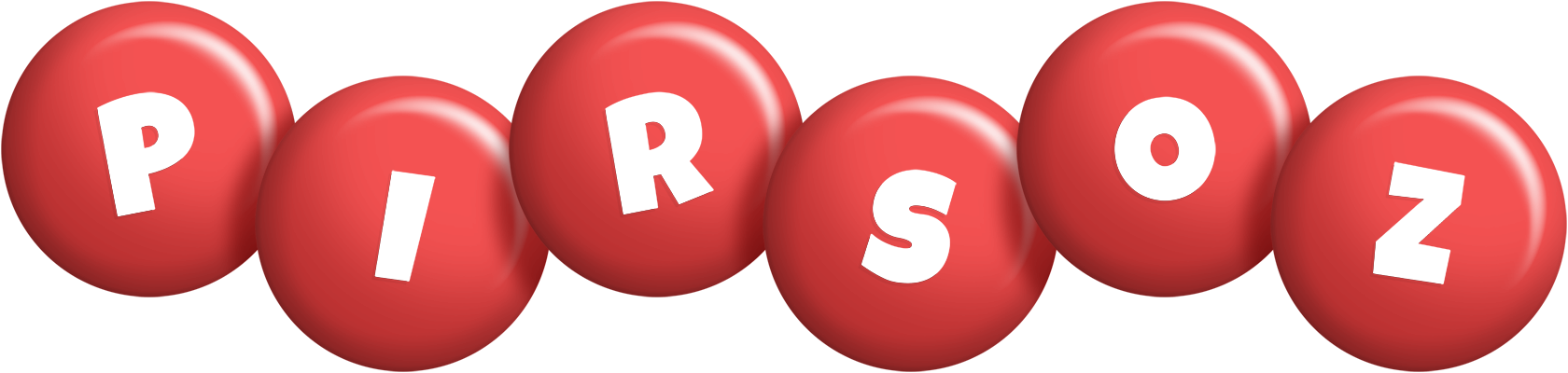 Pirsoz candy-red logo