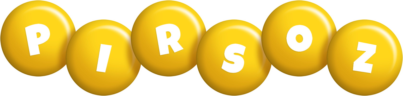 Pirsoz candy-yellow logo