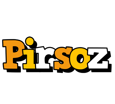 Pirsoz cartoon logo
