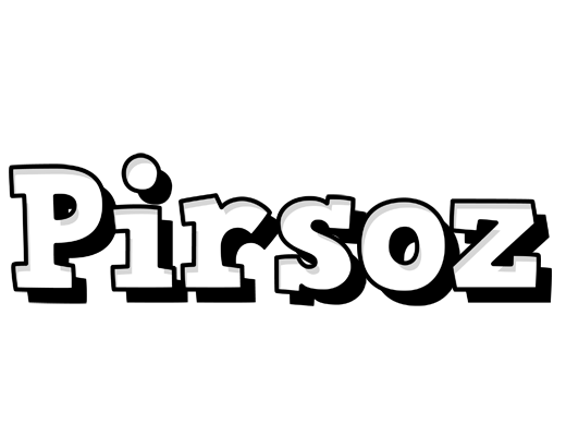 Pirsoz snowing logo
