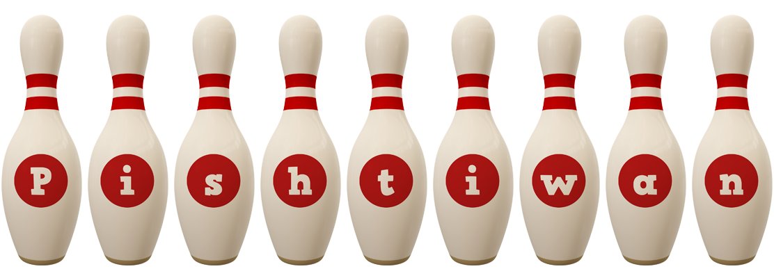 Pishtiwan bowling-pin logo