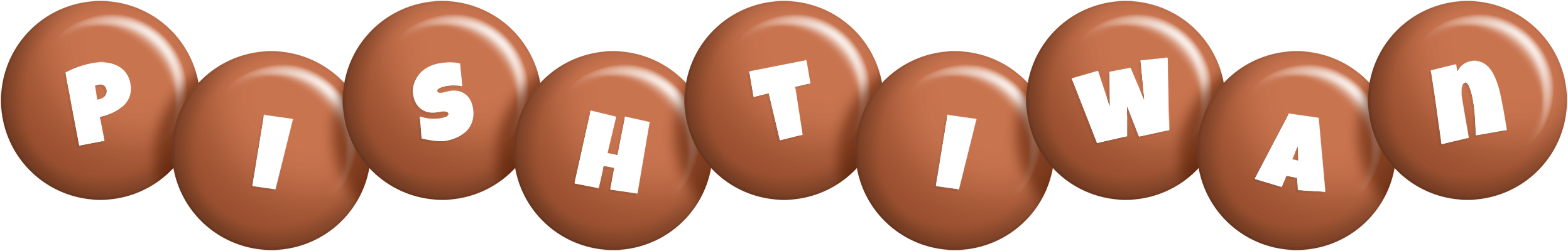 Pishtiwan candy-brown logo
