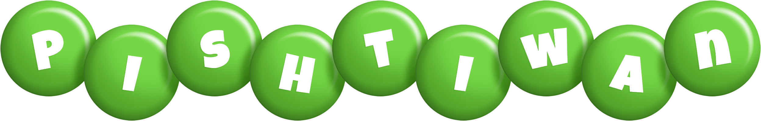 Pishtiwan candy-green logo