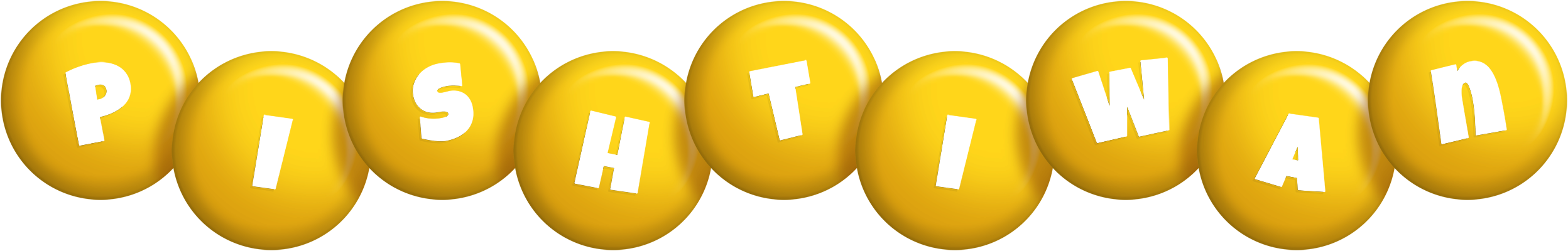 Pishtiwan candy-yellow logo