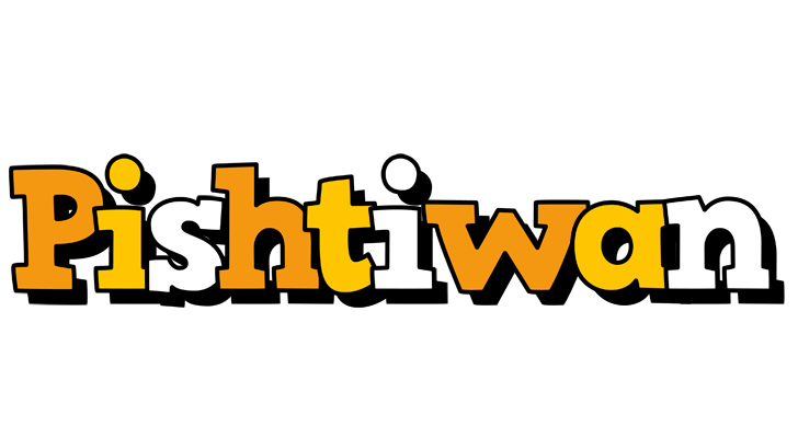 Pishtiwan cartoon logo