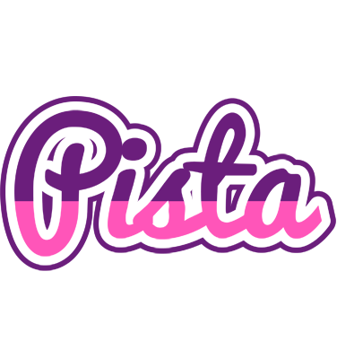 Pista cheerful logo