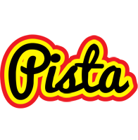 Pista flaming logo