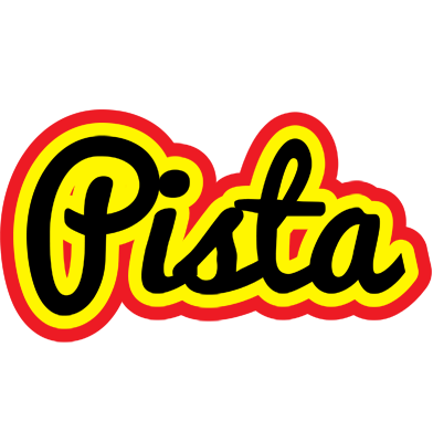 Pista flaming logo