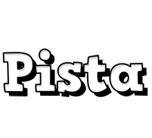 Pista snowing logo