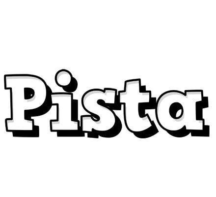 Pista snowing logo