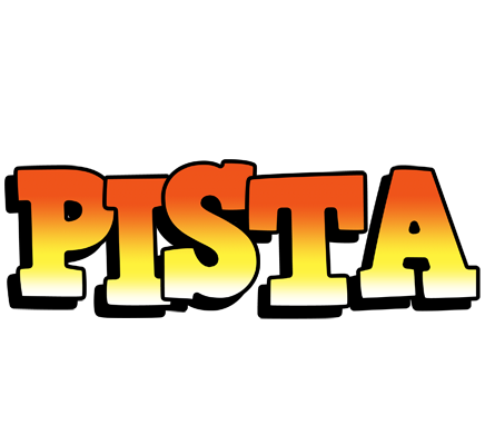 Pista sunset logo