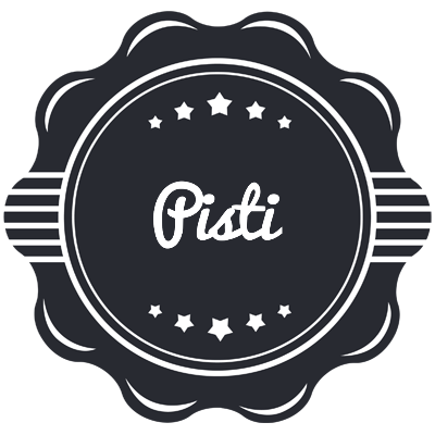 Pisti badge logo