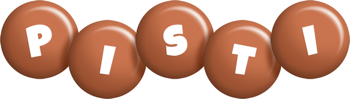 Pisti candy-brown logo