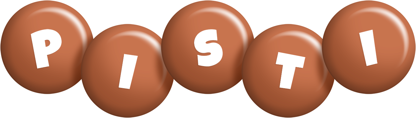 Pisti candy-brown logo
