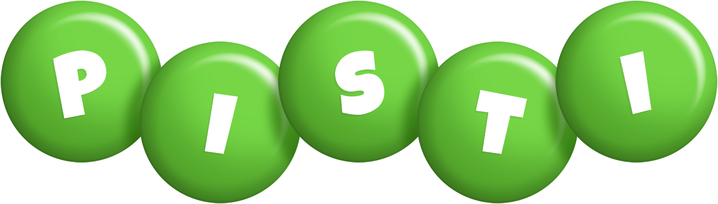 Pisti candy-green logo