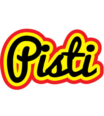 Pisti flaming logo