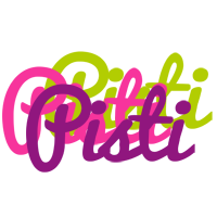 Pisti flowers logo