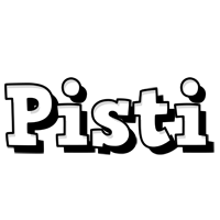 Pisti snowing logo