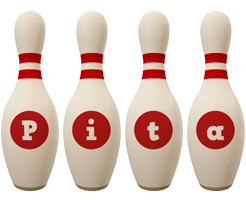 Pita bowling-pin logo