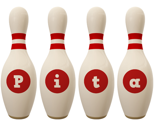 Pita bowling-pin logo