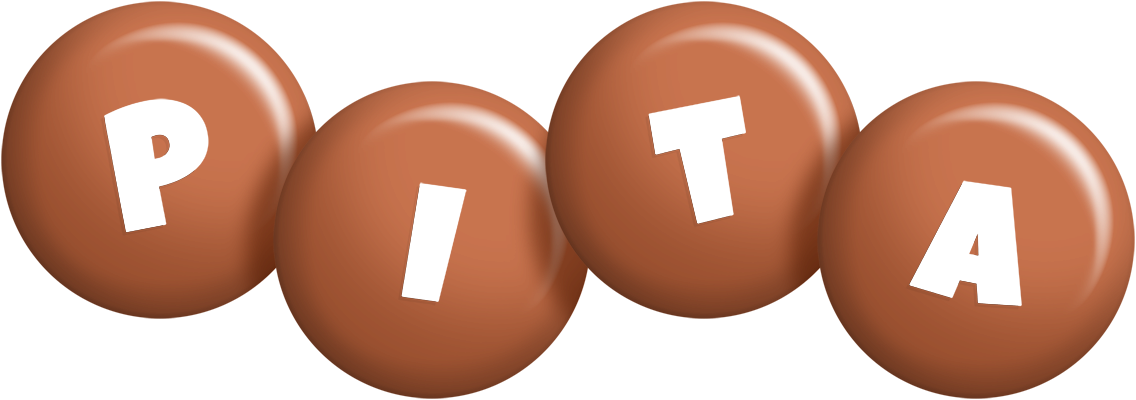 Pita candy-brown logo