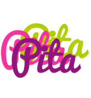 Pita flowers logo