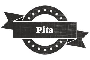 Pita grunge logo