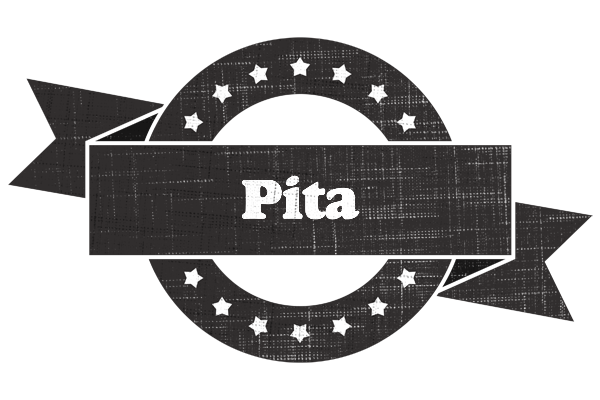 Pita grunge logo