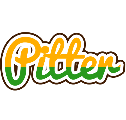 Pitter banana logo