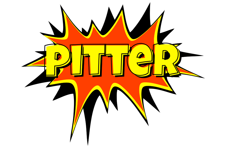 Pitter bazinga logo
