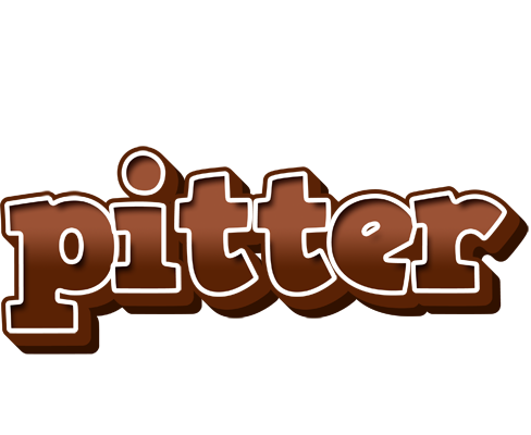 Pitter brownie logo