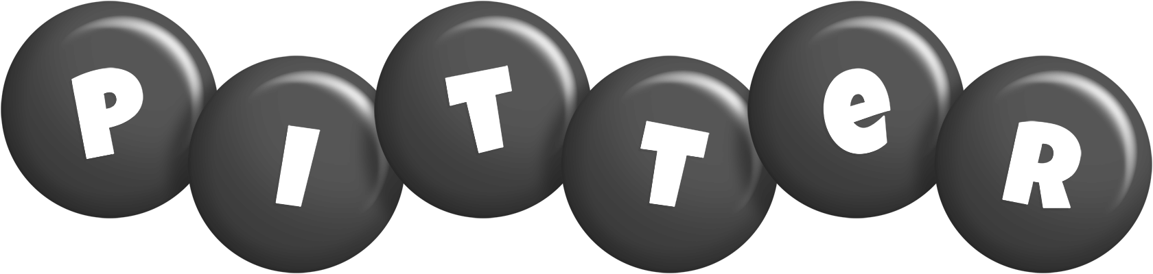Pitter candy-black logo