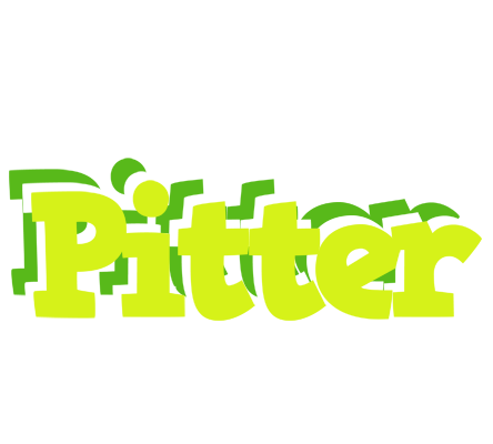 Pitter citrus logo