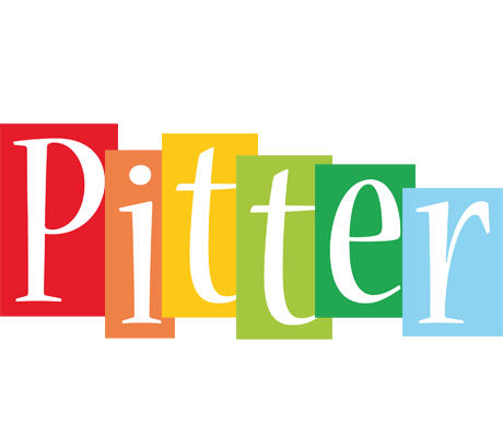 Pitter colors logo