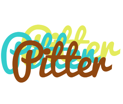 Pitter cupcake logo