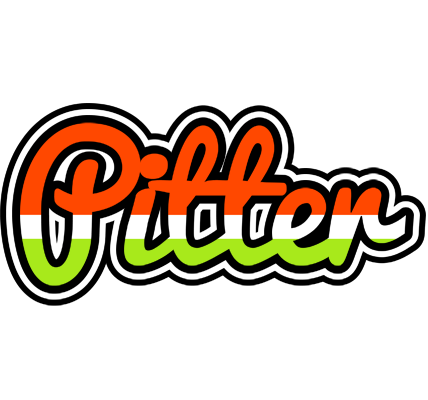 Pitter exotic logo