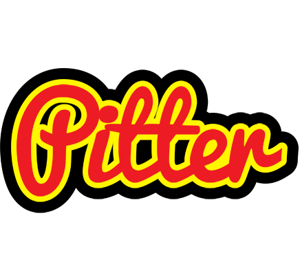 Pitter fireman logo