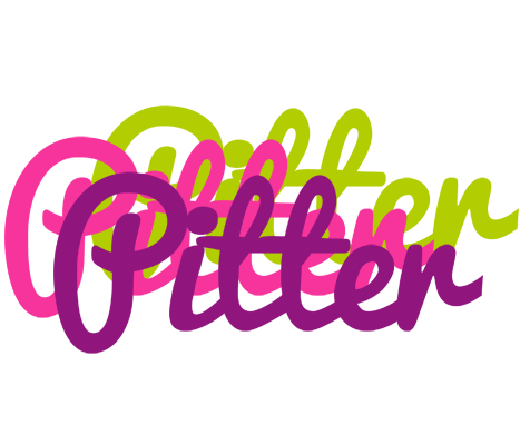 Pitter flowers logo