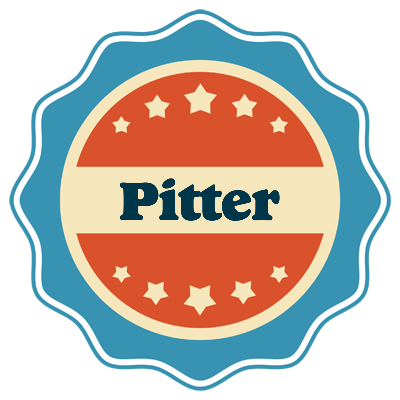 Pitter labels logo