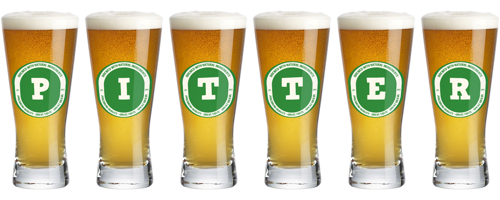 Pitter lager logo